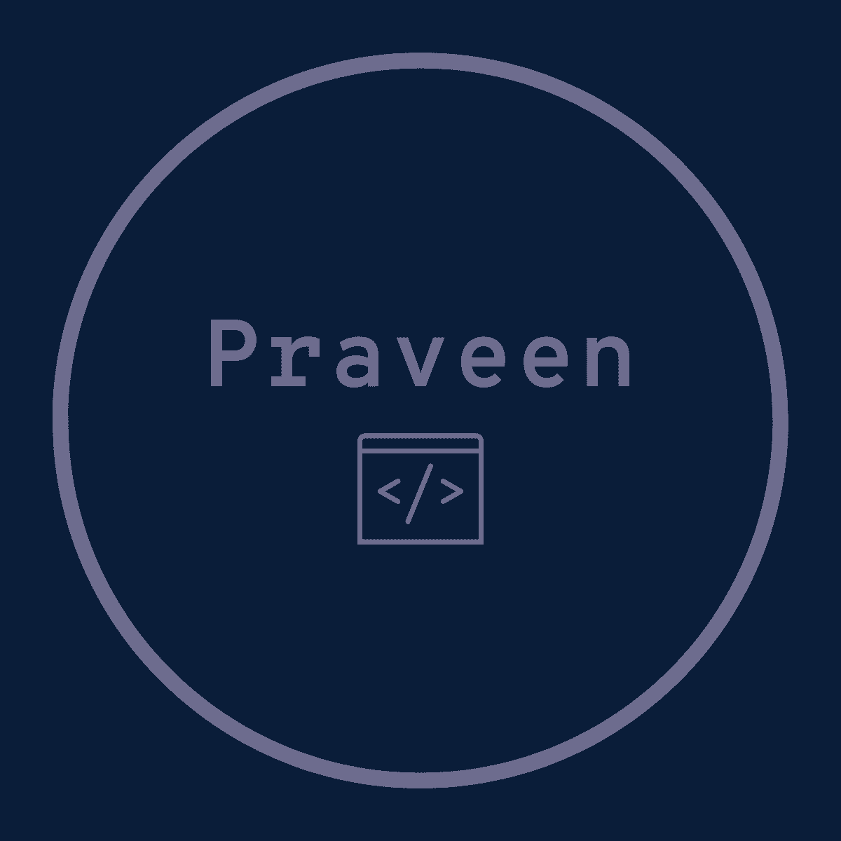 Praveen portrait